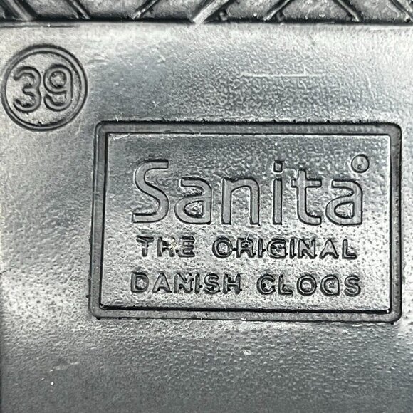 Koi by Sanita Womens Carol Purple Pinstripe Crosshatching Slip On Size 39 Mules - Picture 9 of 9